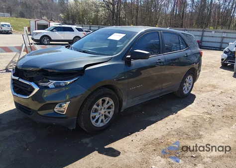 2020 Chevrolet Equinox Fwd Ls z USA, uszkodzony, nr VIN 3GNAXHEV3LS635625